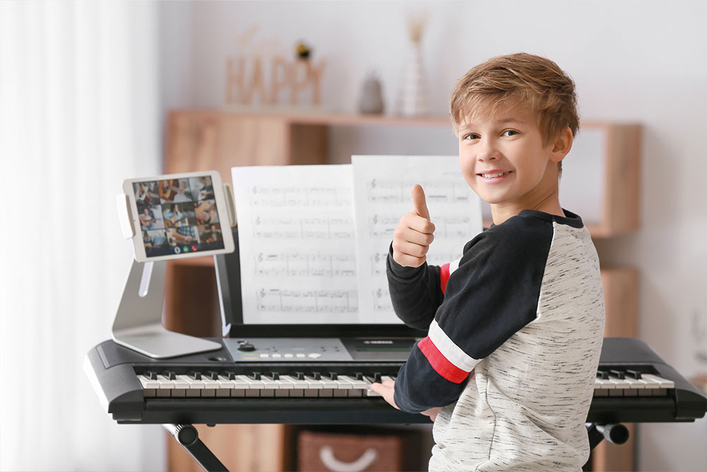 Keyboard Unterricht Young Symphonics Musikschule